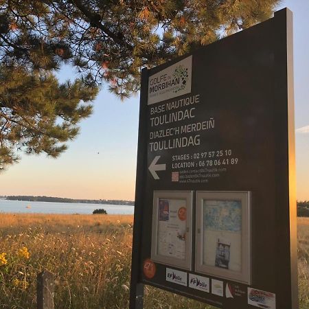Maison Vue Mer Dans Le Golfe Du Morbihan Baden Kültér fotó