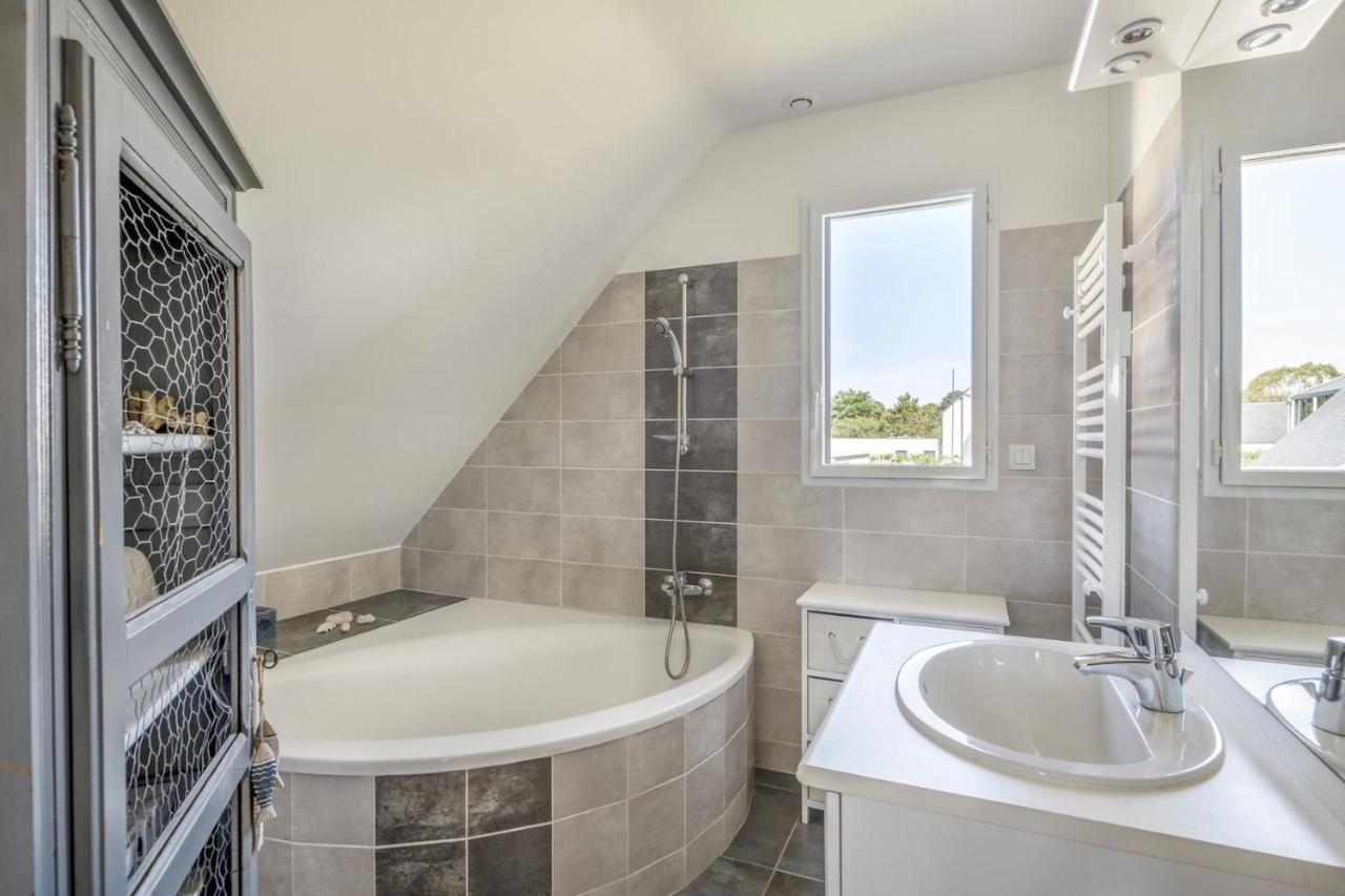 Maison Vue Mer Dans Le Golfe Du Morbihan Baden Kültér fotó