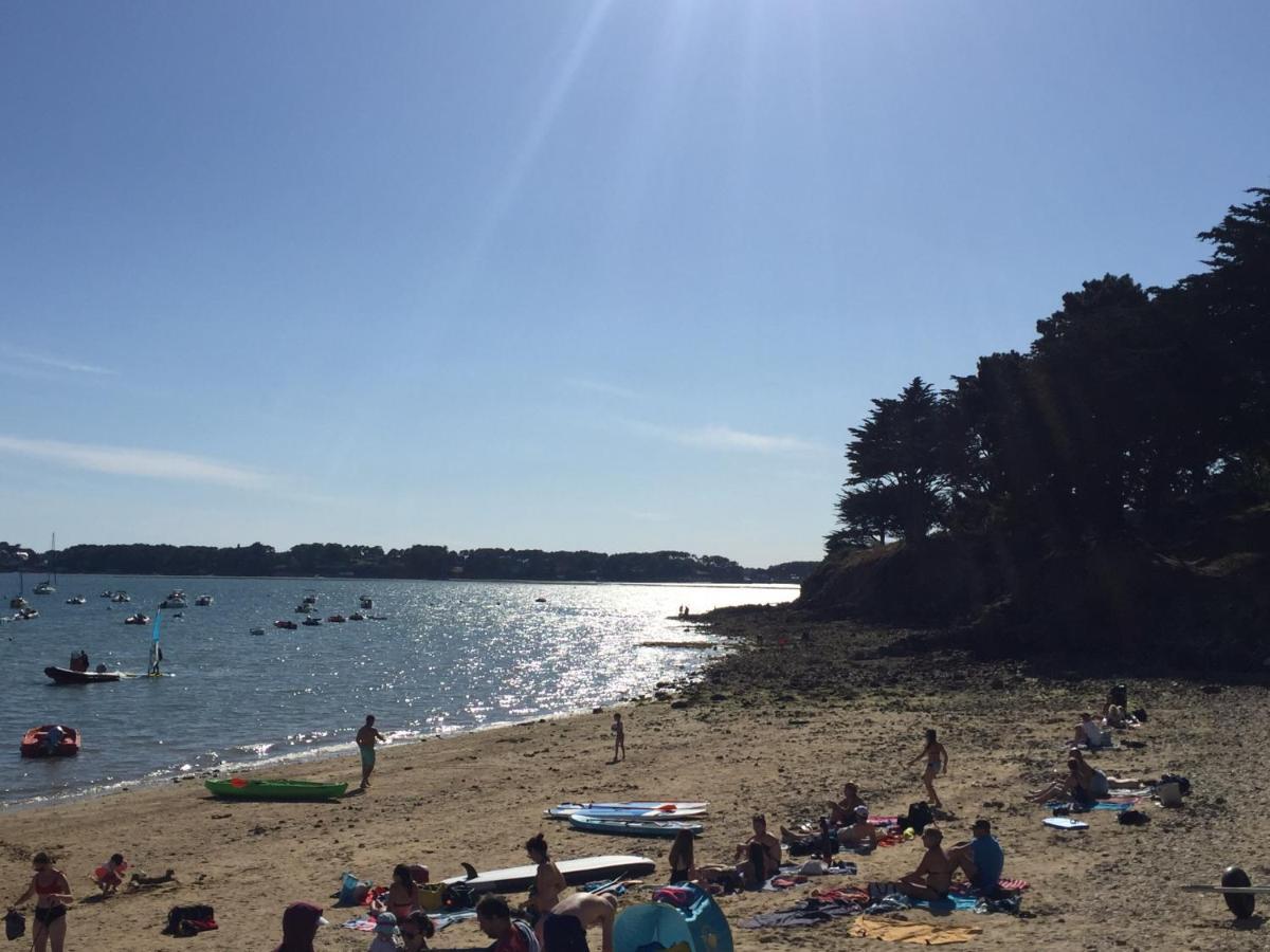 Maison Vue Mer Dans Le Golfe Du Morbihan Baden Kültér fotó