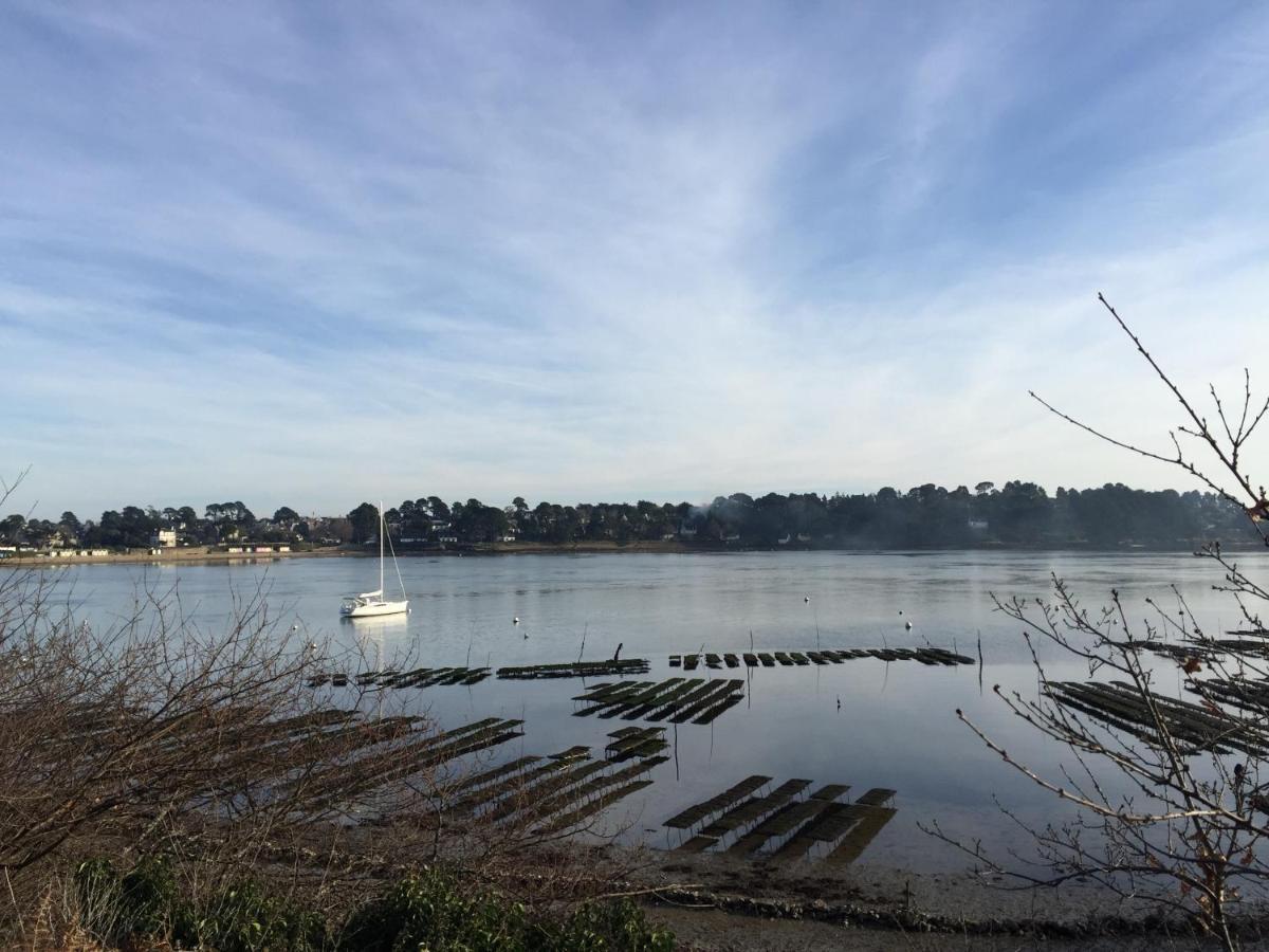 Maison Vue Mer Dans Le Golfe Du Morbihan Baden Kültér fotó